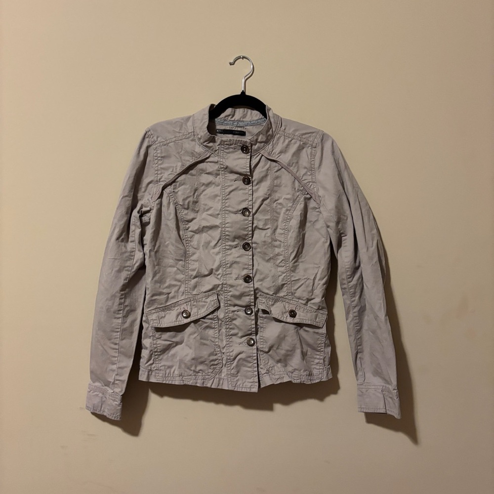 Maurices Light Purple Utility Jacket